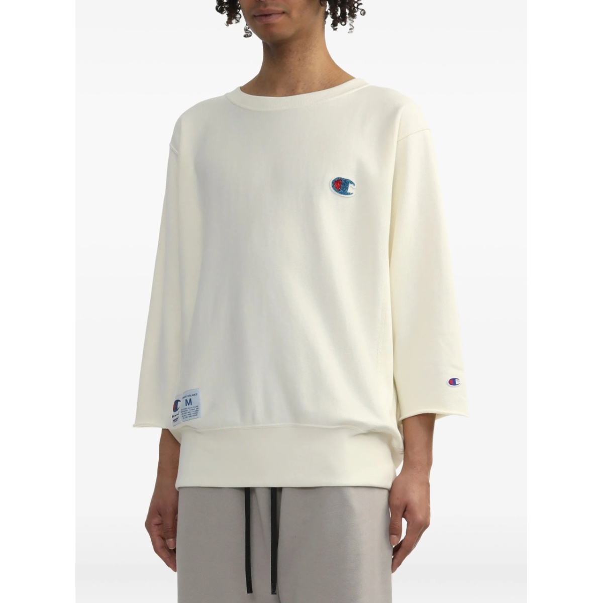 logo-patch sweatshirt - Img 3