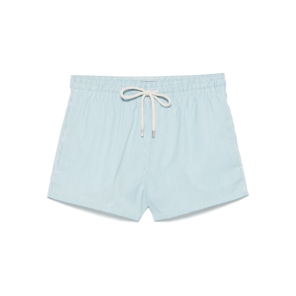 logo-patch swim shorts