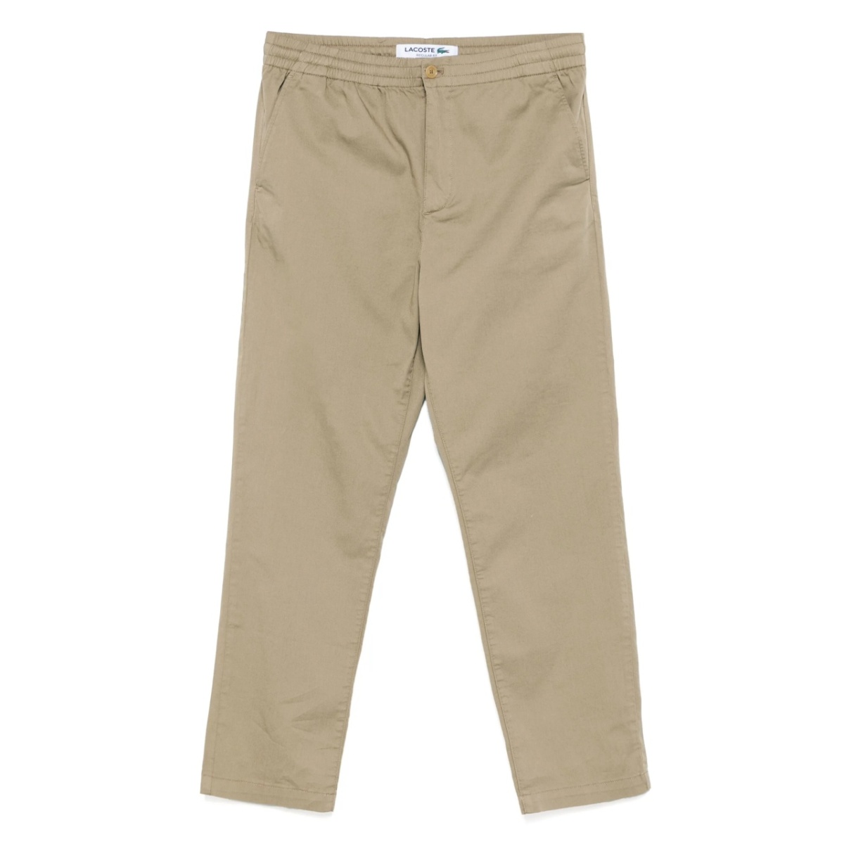 logo-patch trousers