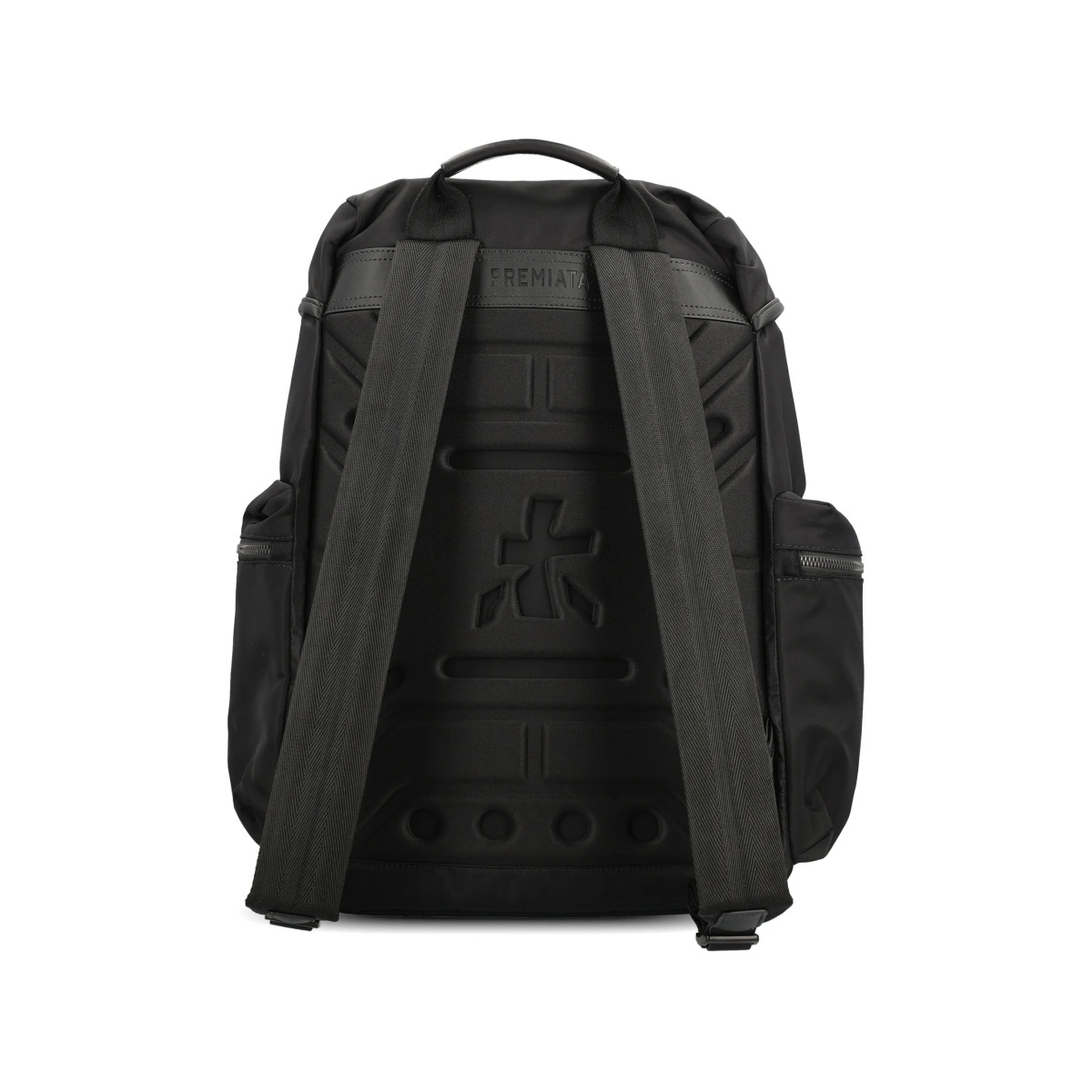logo-plaque buckled backpack - Img 2