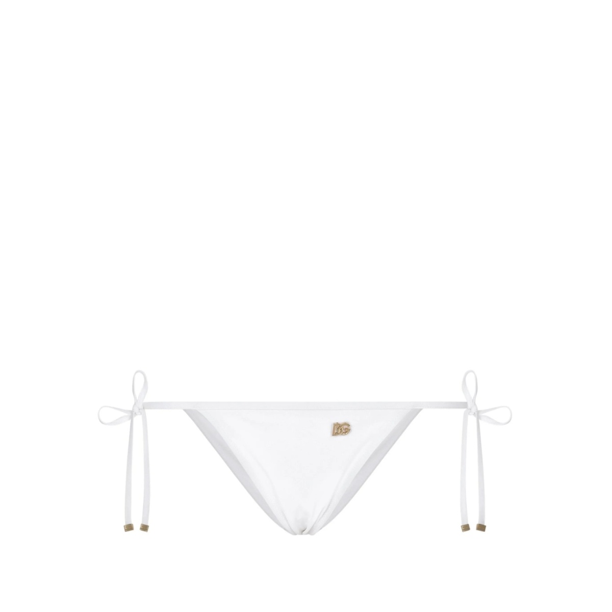 logo-plaque side-tie bikini bottom