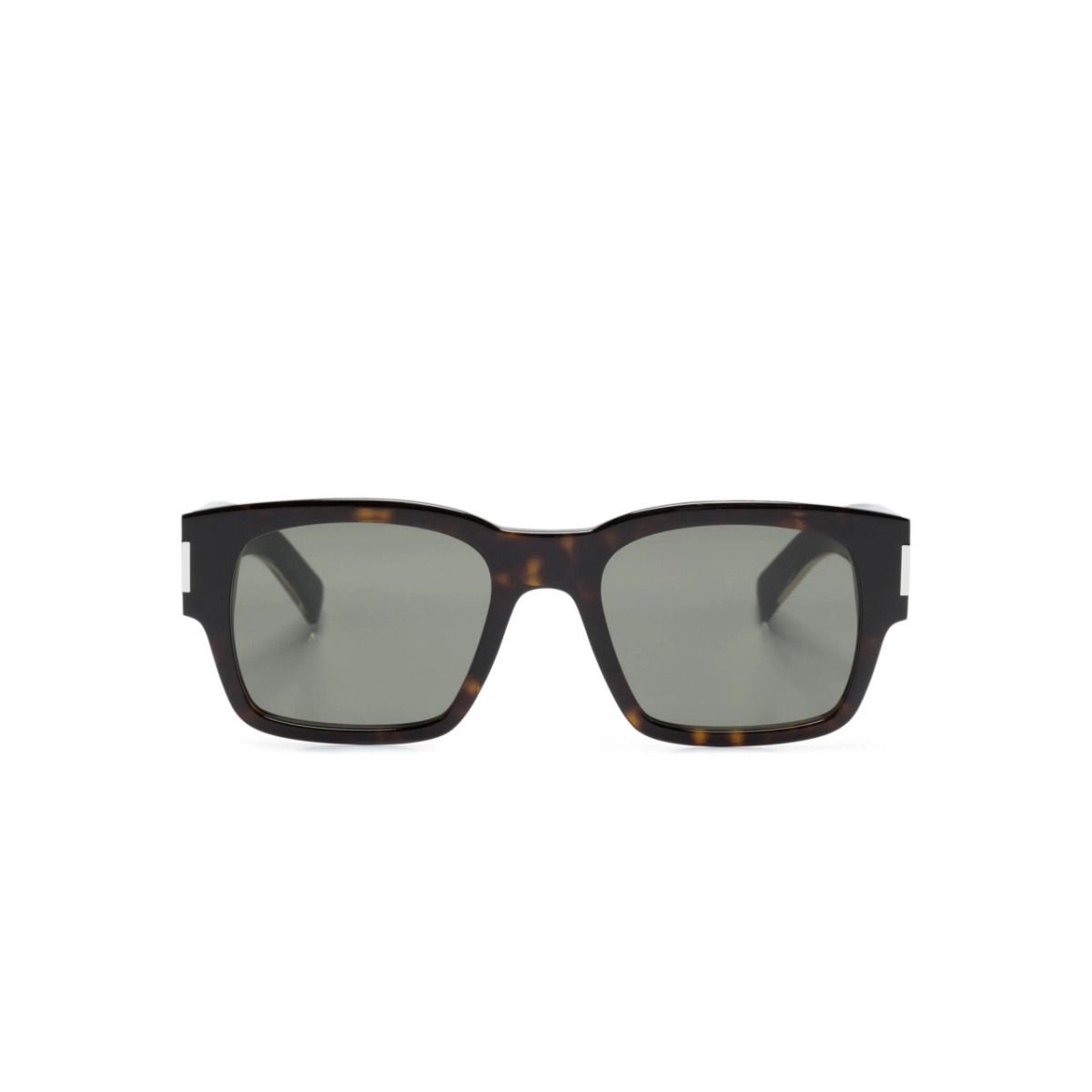 logo-plaque square-frame sunglasses