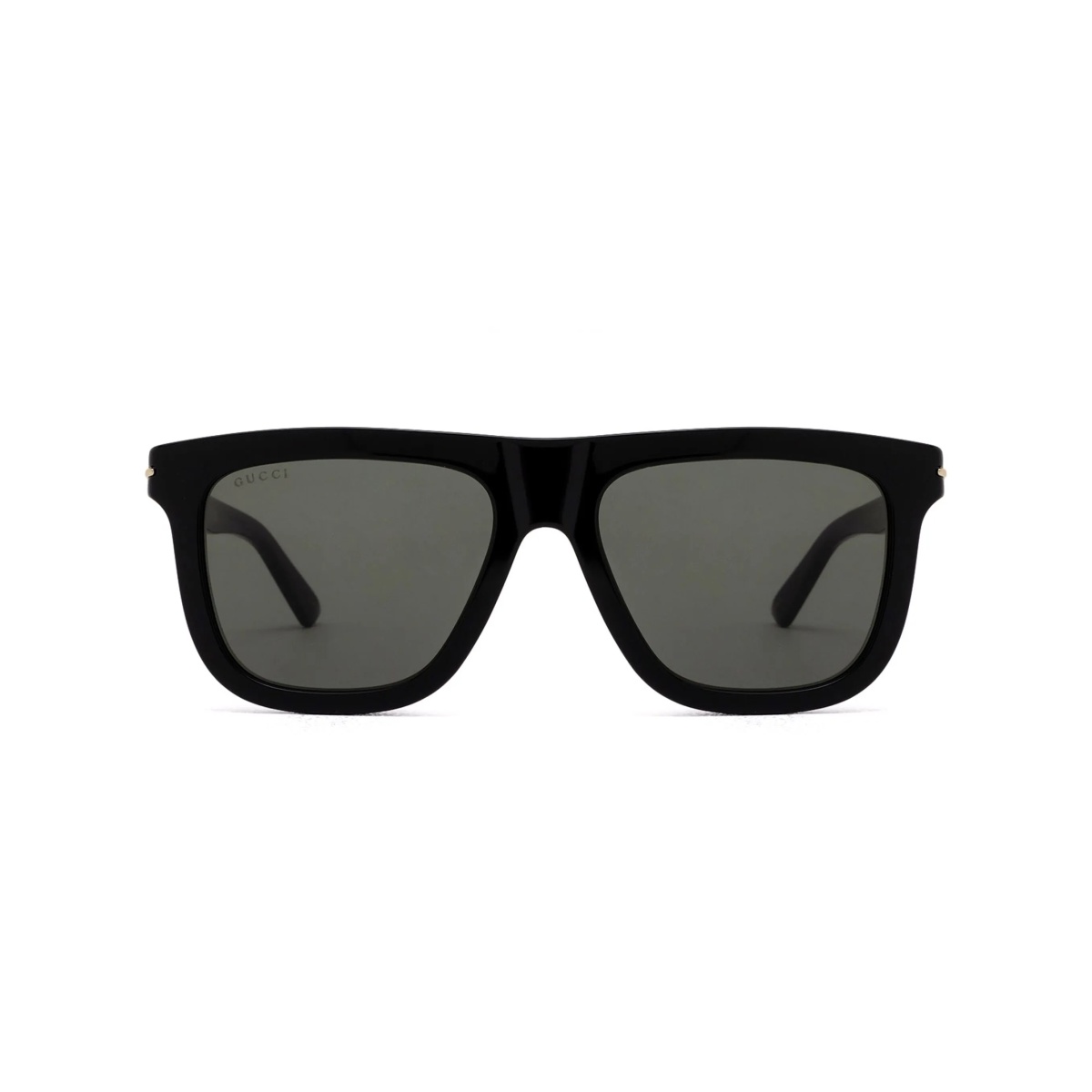logo-plaque wayfarer-frame sunglasses