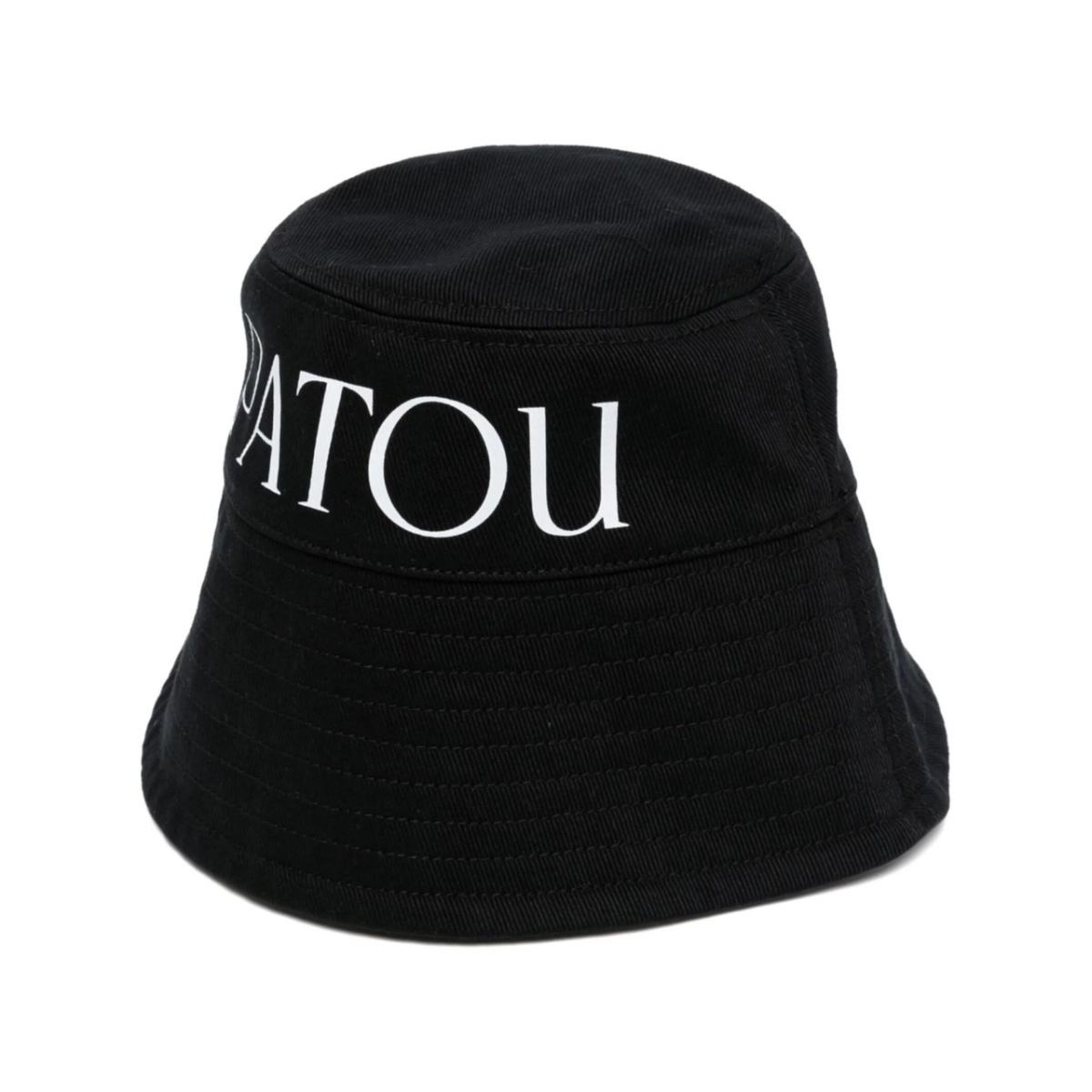 logo-print bucket hat