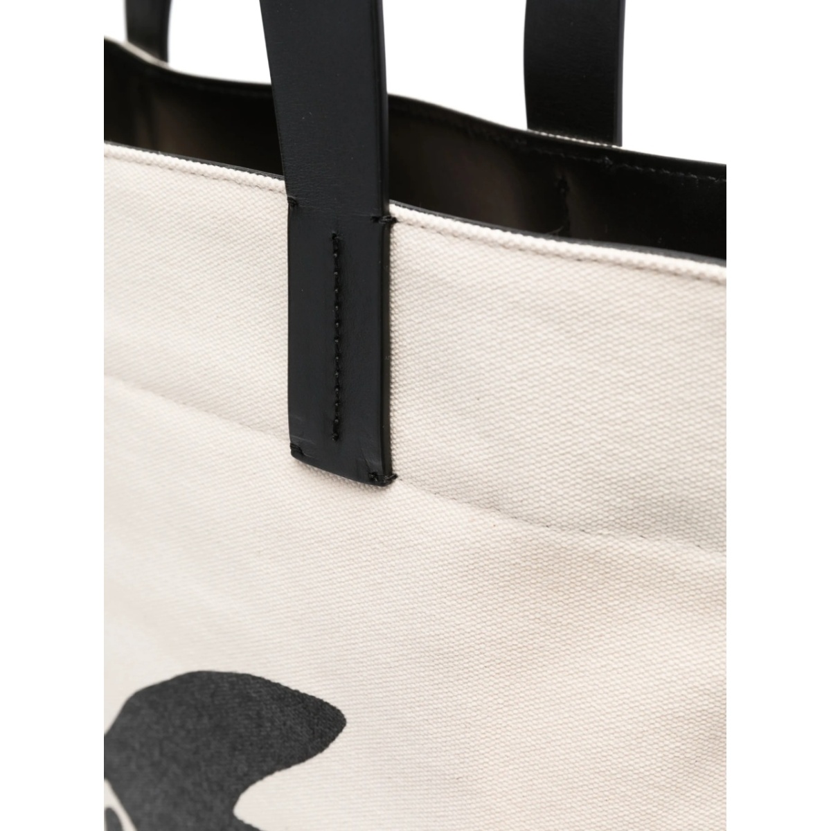 logo-print canvas tote bag - Img 4