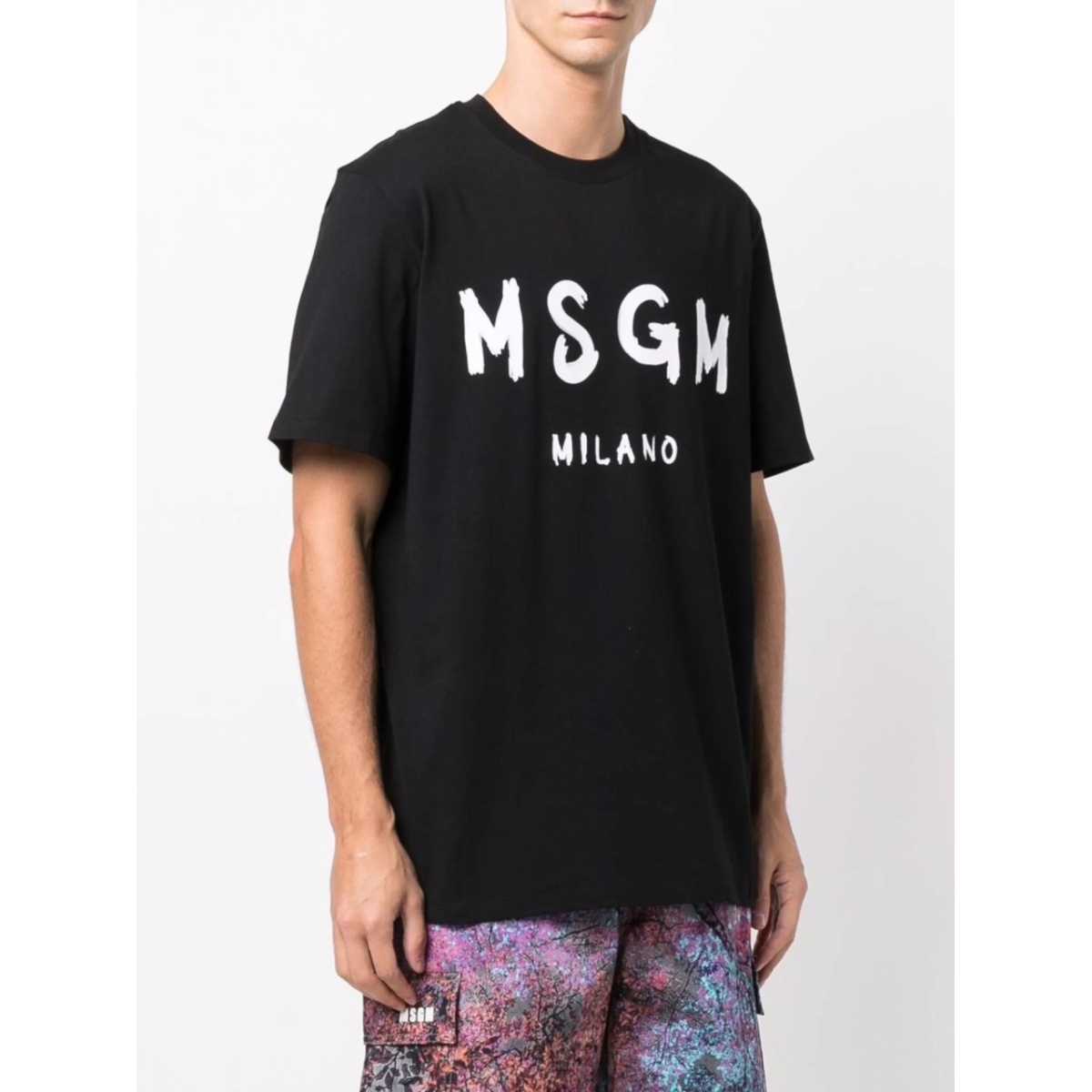 logo-print cotton T-shirt - Img 3