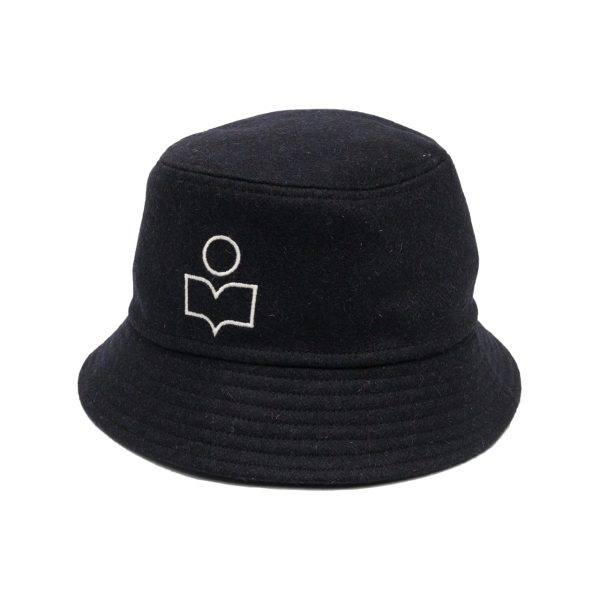 logo-print hat