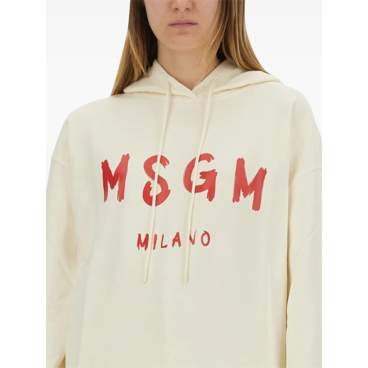 logo-print hoodie - Img 3