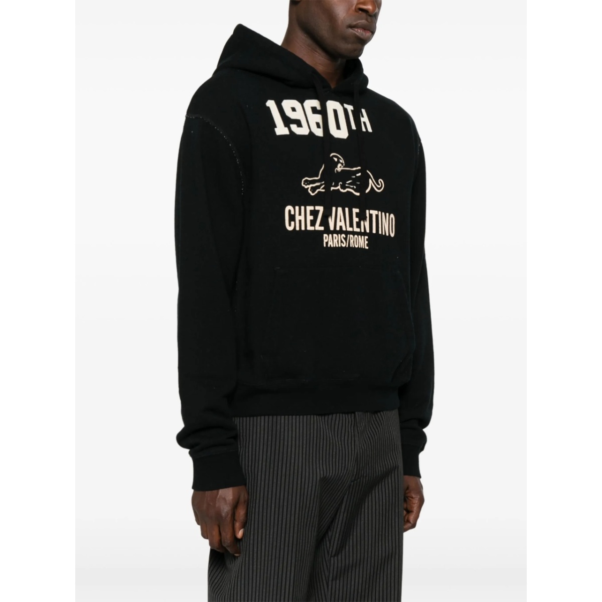 logo-print hoodie - Img 3