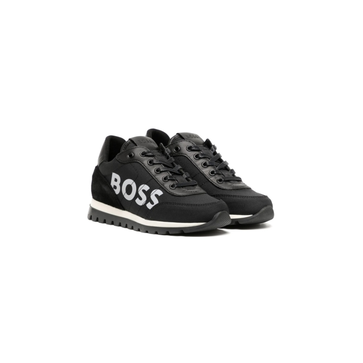logo-print low-top sneakers