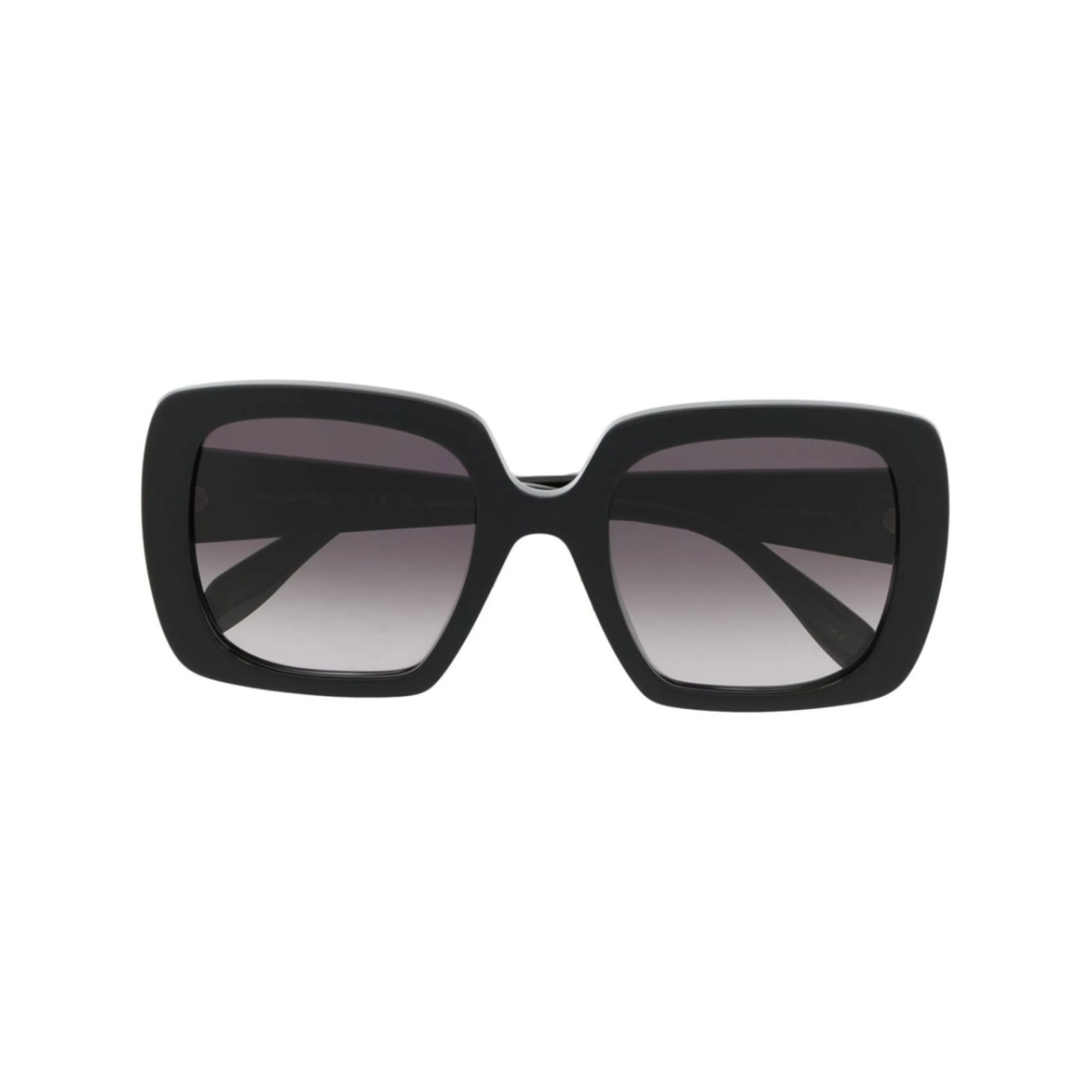 logo-print rectangle sunglasses