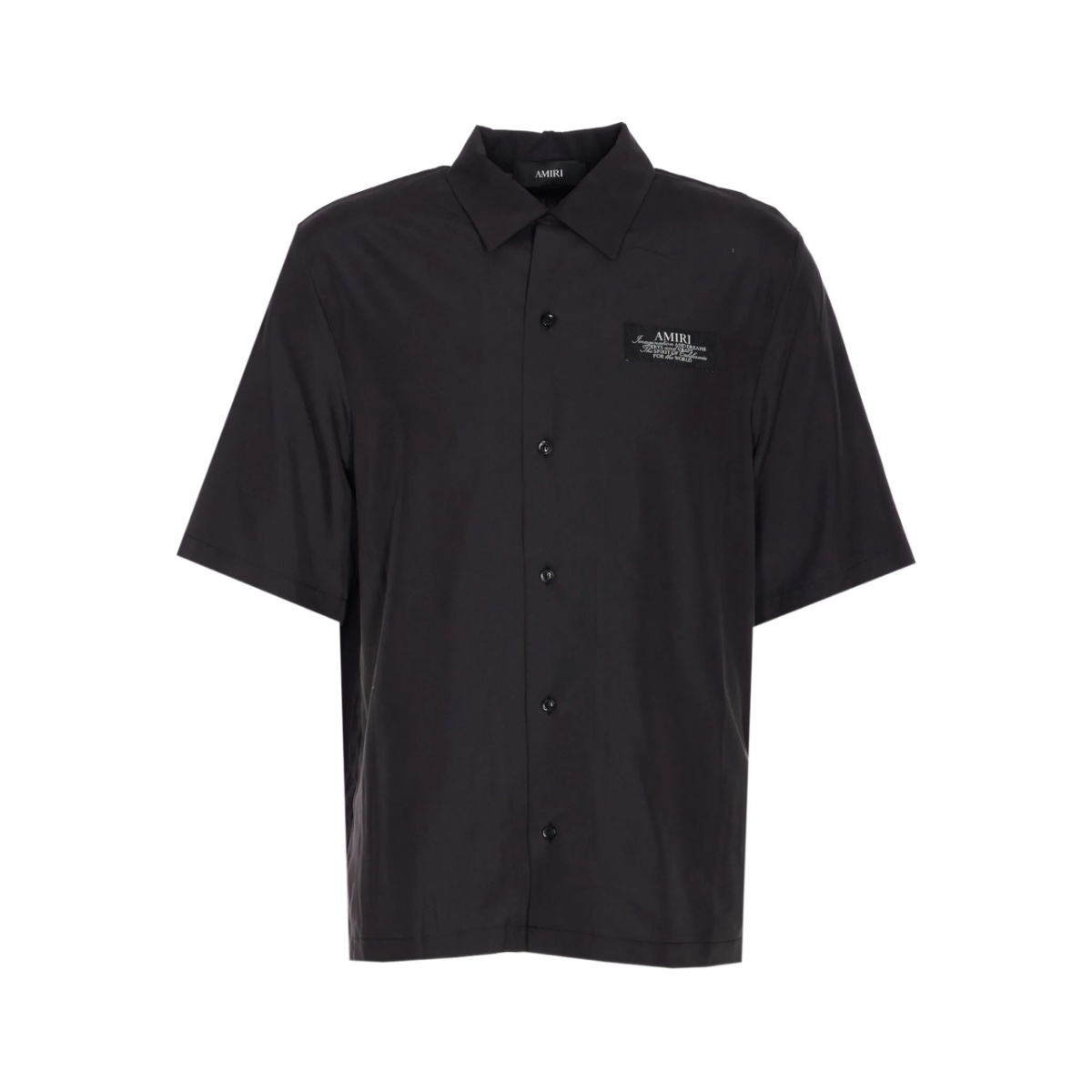 logo-print shirt