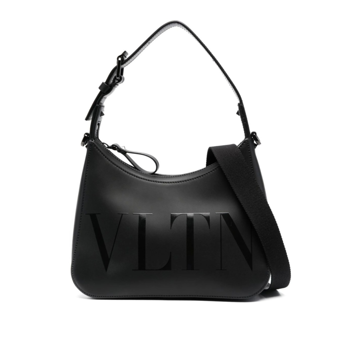 logo-print shoulder bag