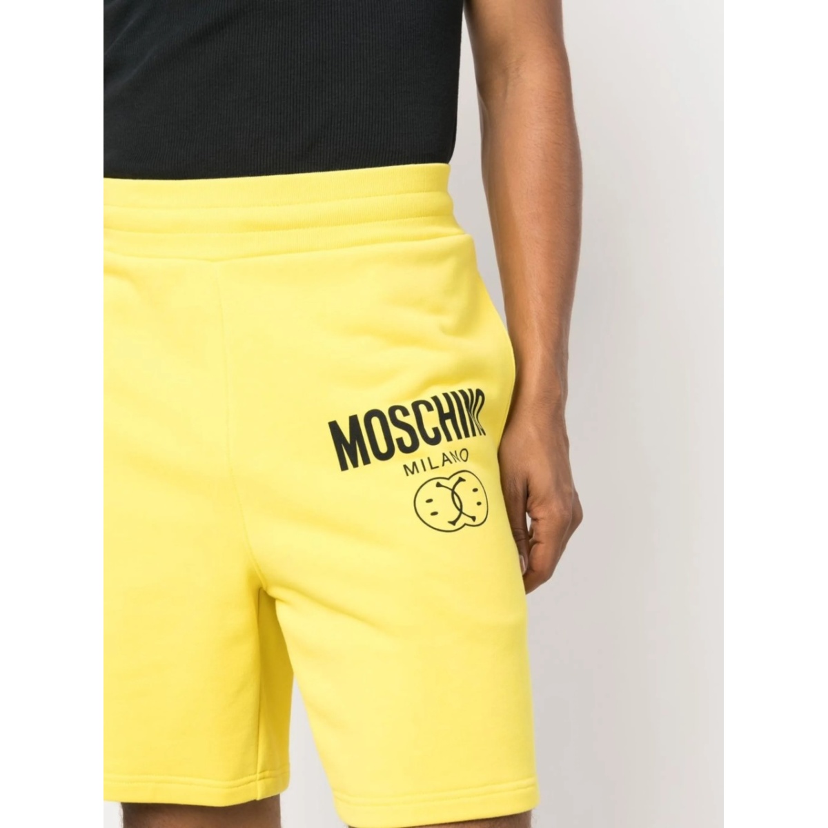 logo-print track shorts - Img 5