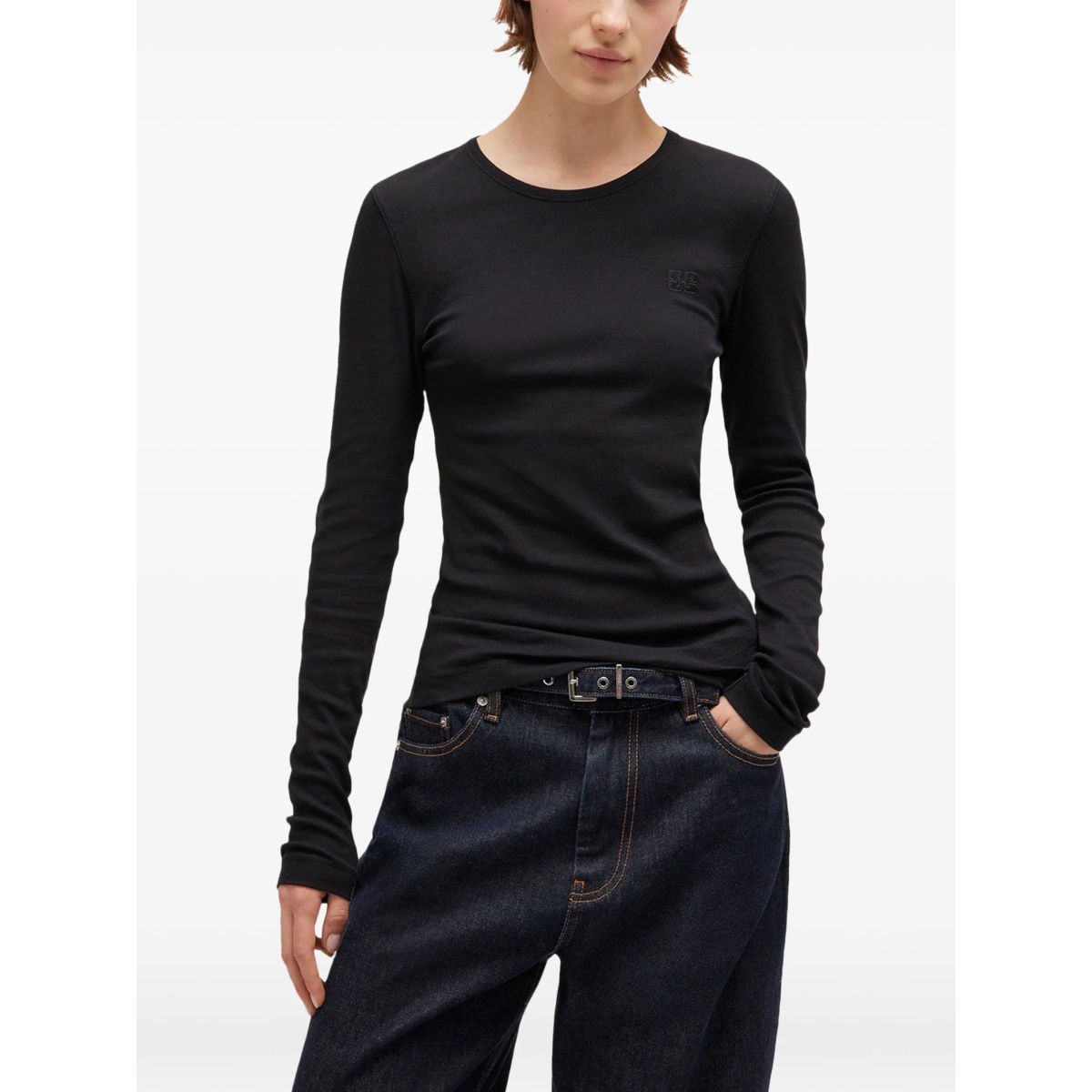 long-sleeve crew-neck T-shirt - Img 2