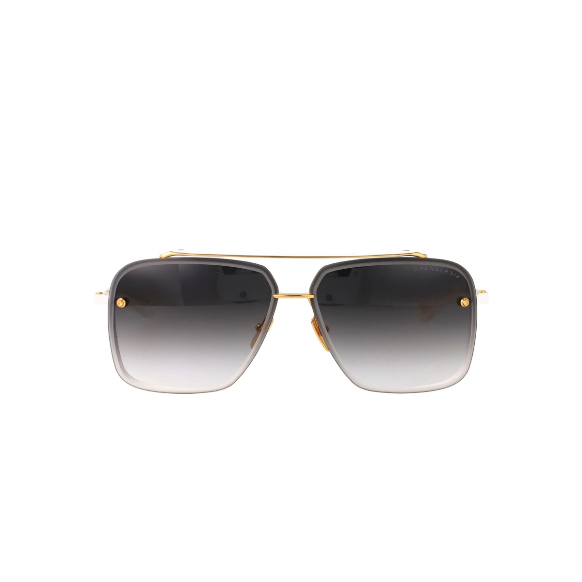 Mach-six square sunglasses