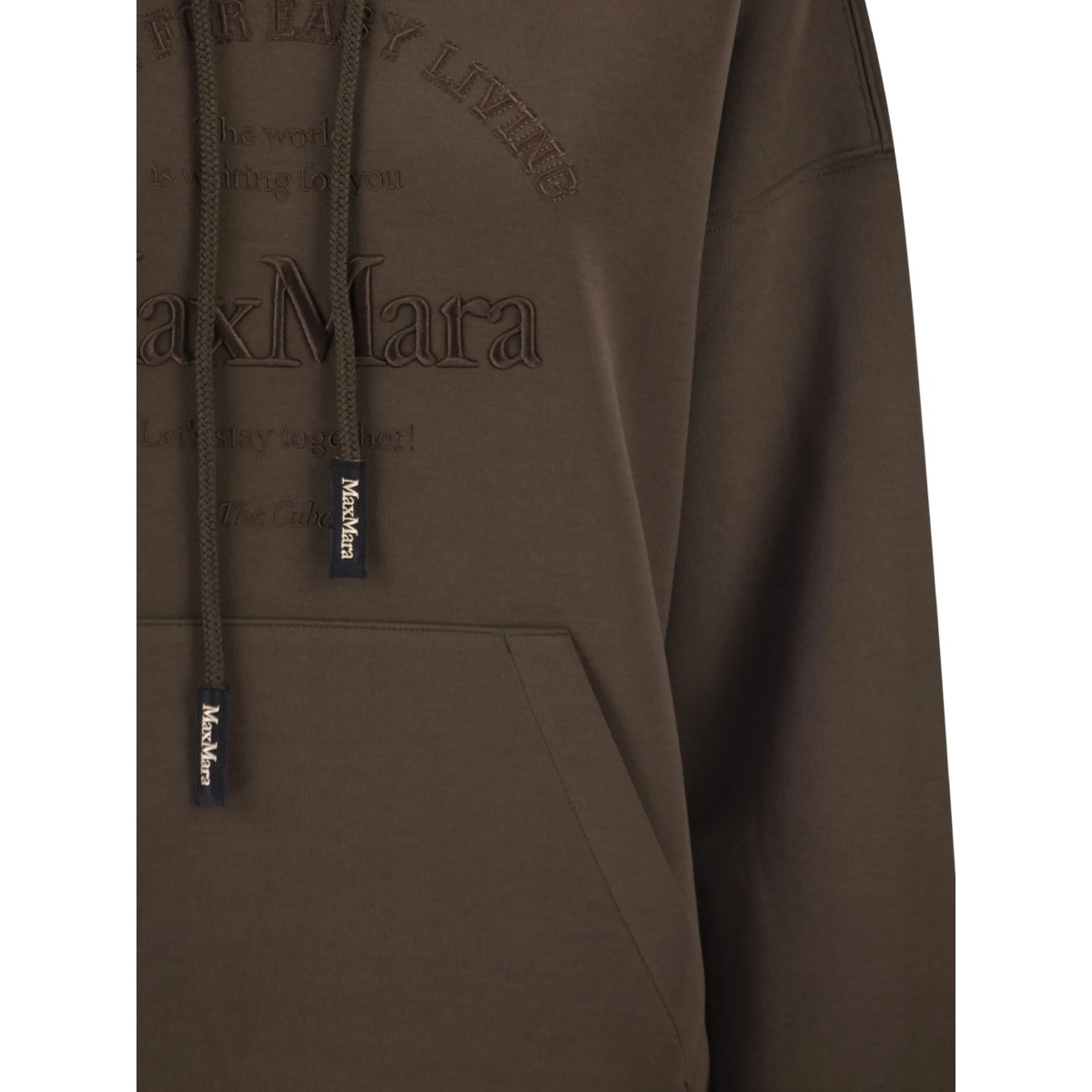 Mandrea embroidered-logo sweatshirt - Img 4