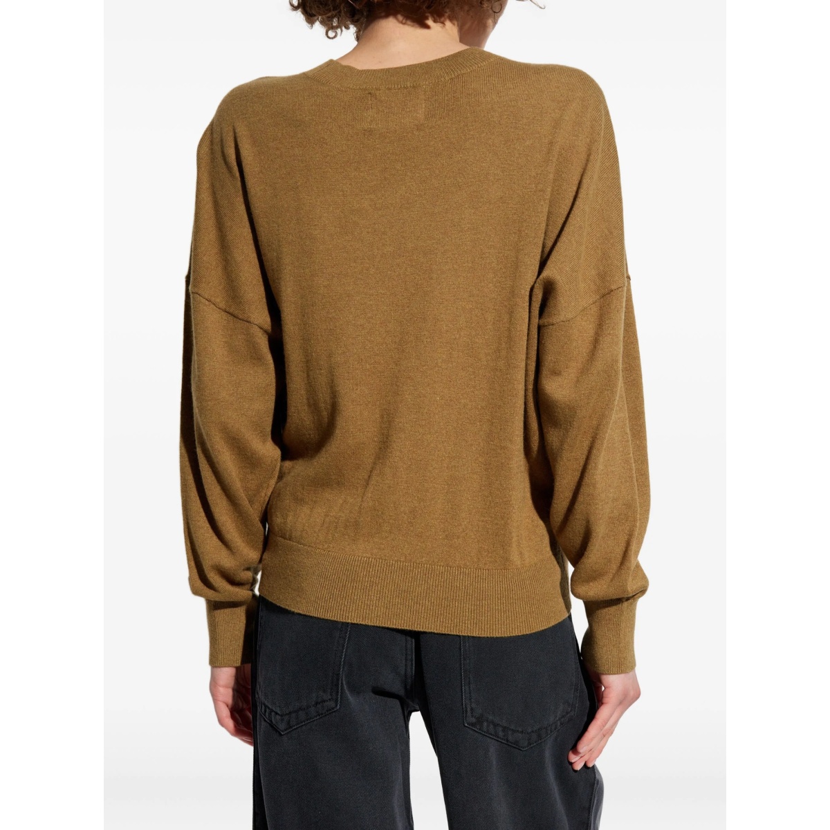 Marisans logo-detail round-neck sweater - Img 4