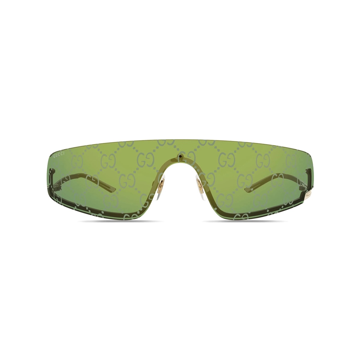 mask-shaped frame sunglasses