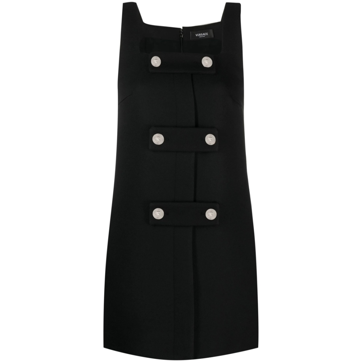 Medusa shift minidress