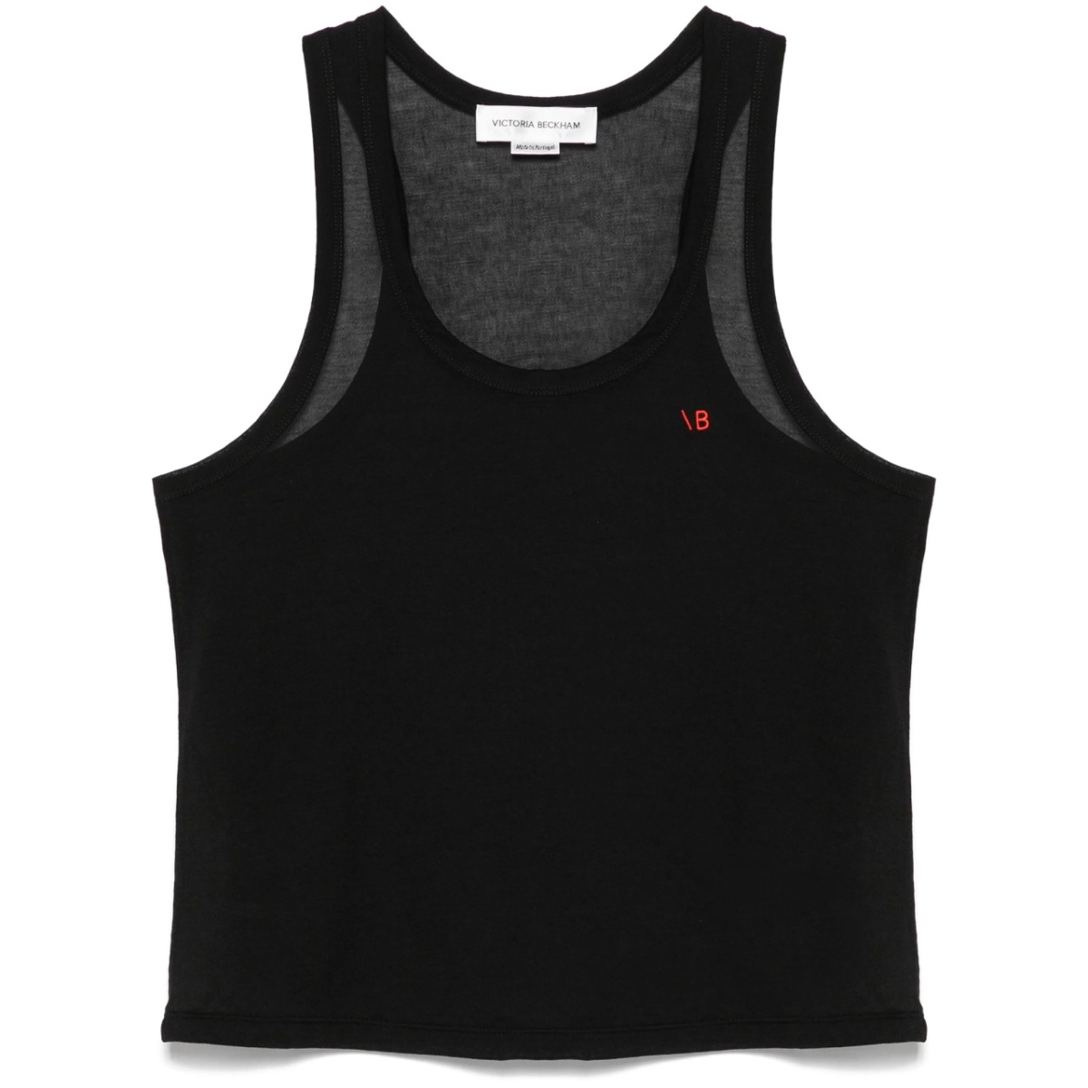 mélange tank top