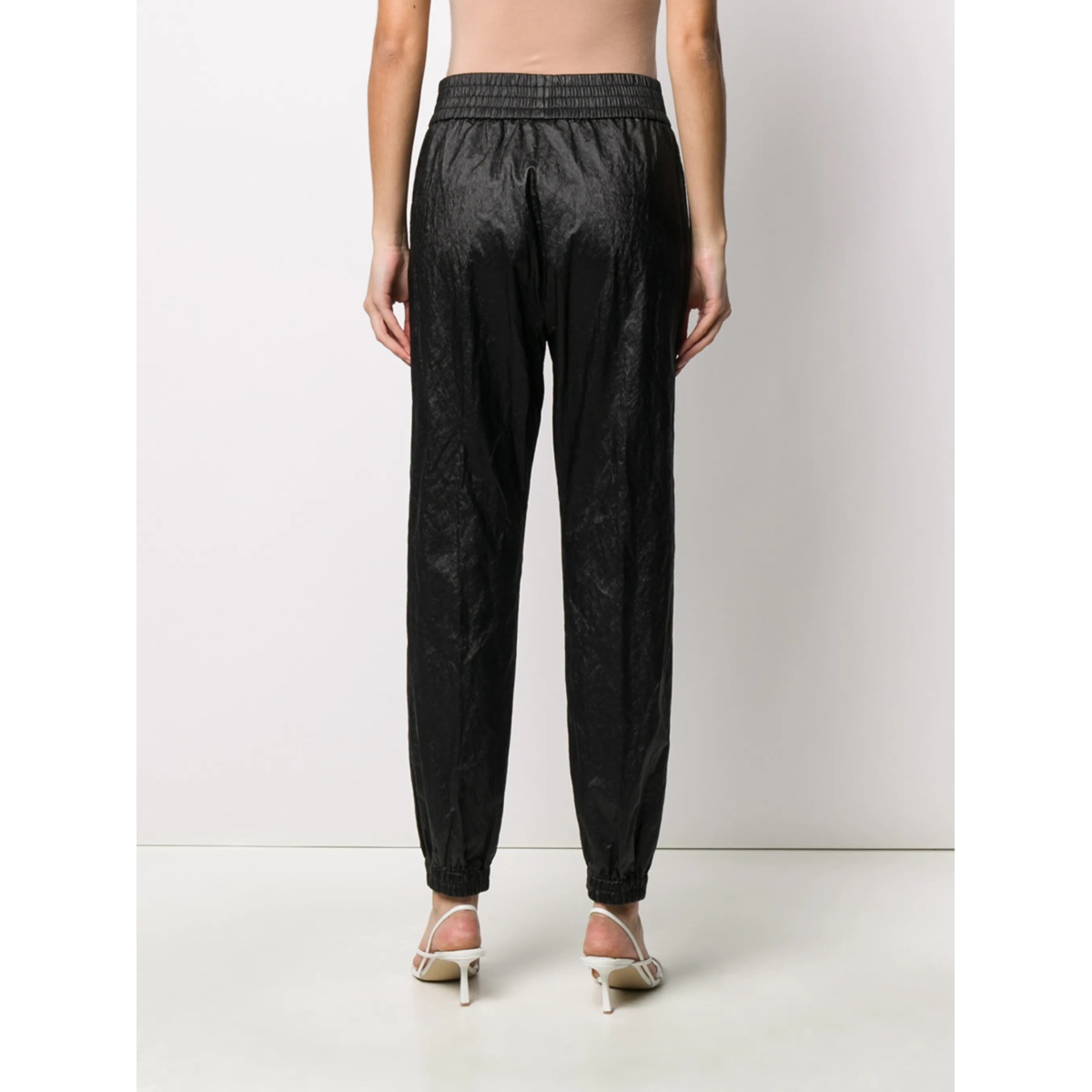 metallic tapered trousers - Img 4