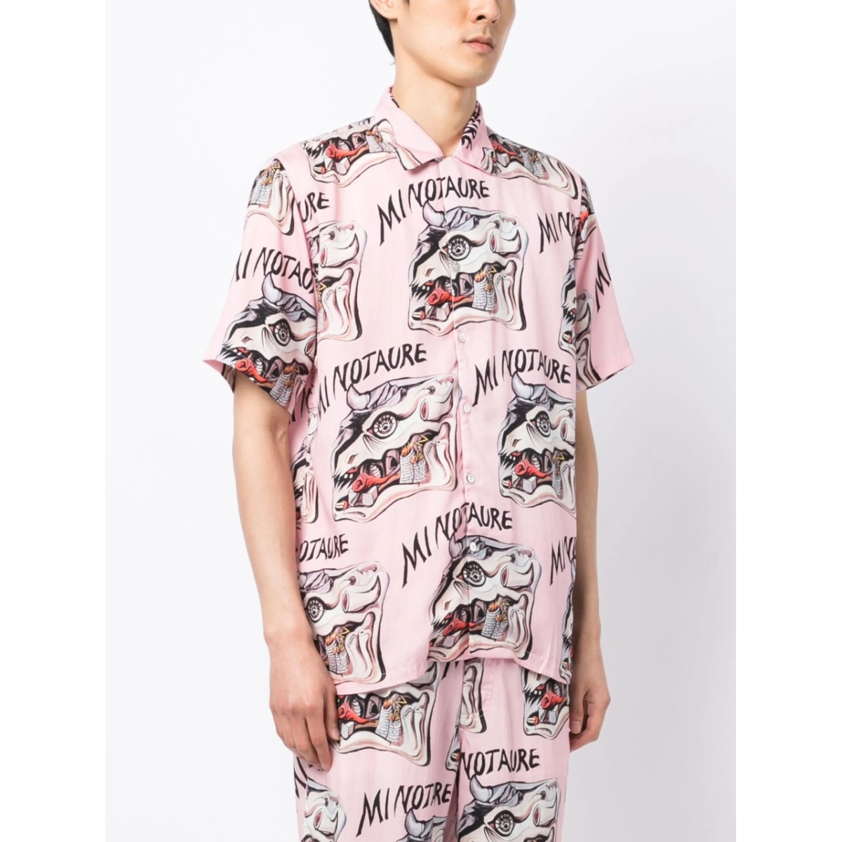"Minotaure" short-sleeve shirt - Img 3