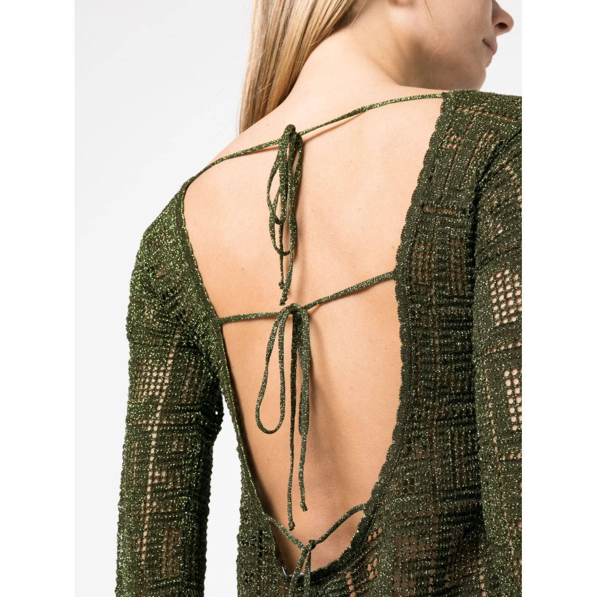 monogram-knit minidress - Img 5