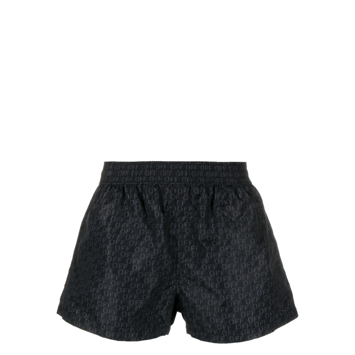 monogram-print swim shorts