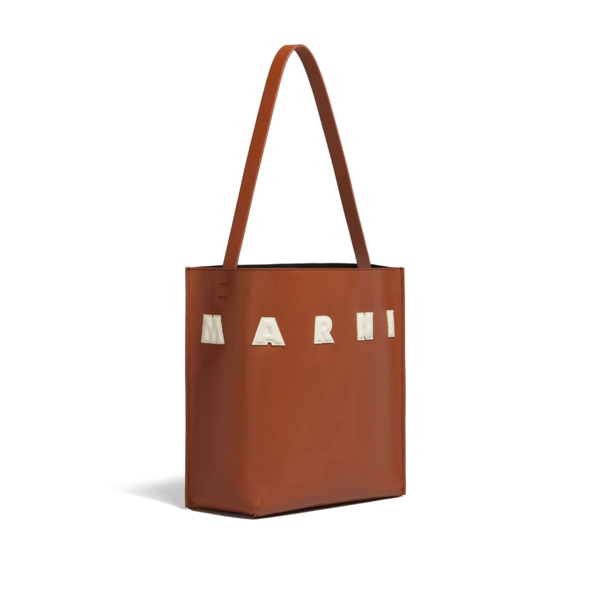 Museo logo-patch leather bag - Img 4