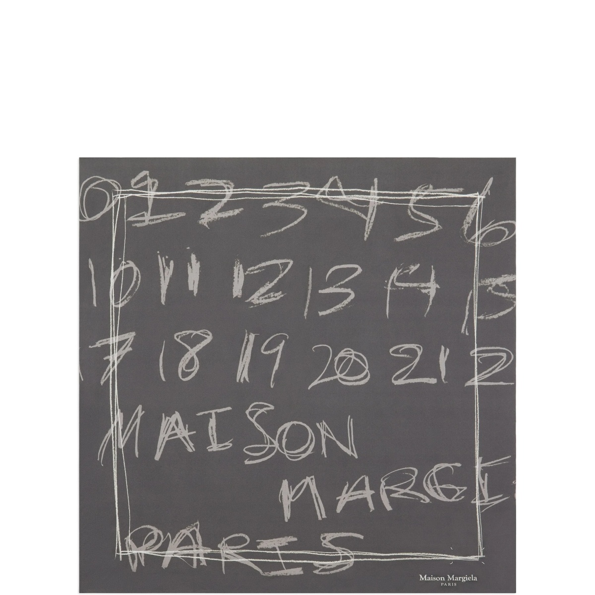 Numbered Foulard Scarf - Img 2