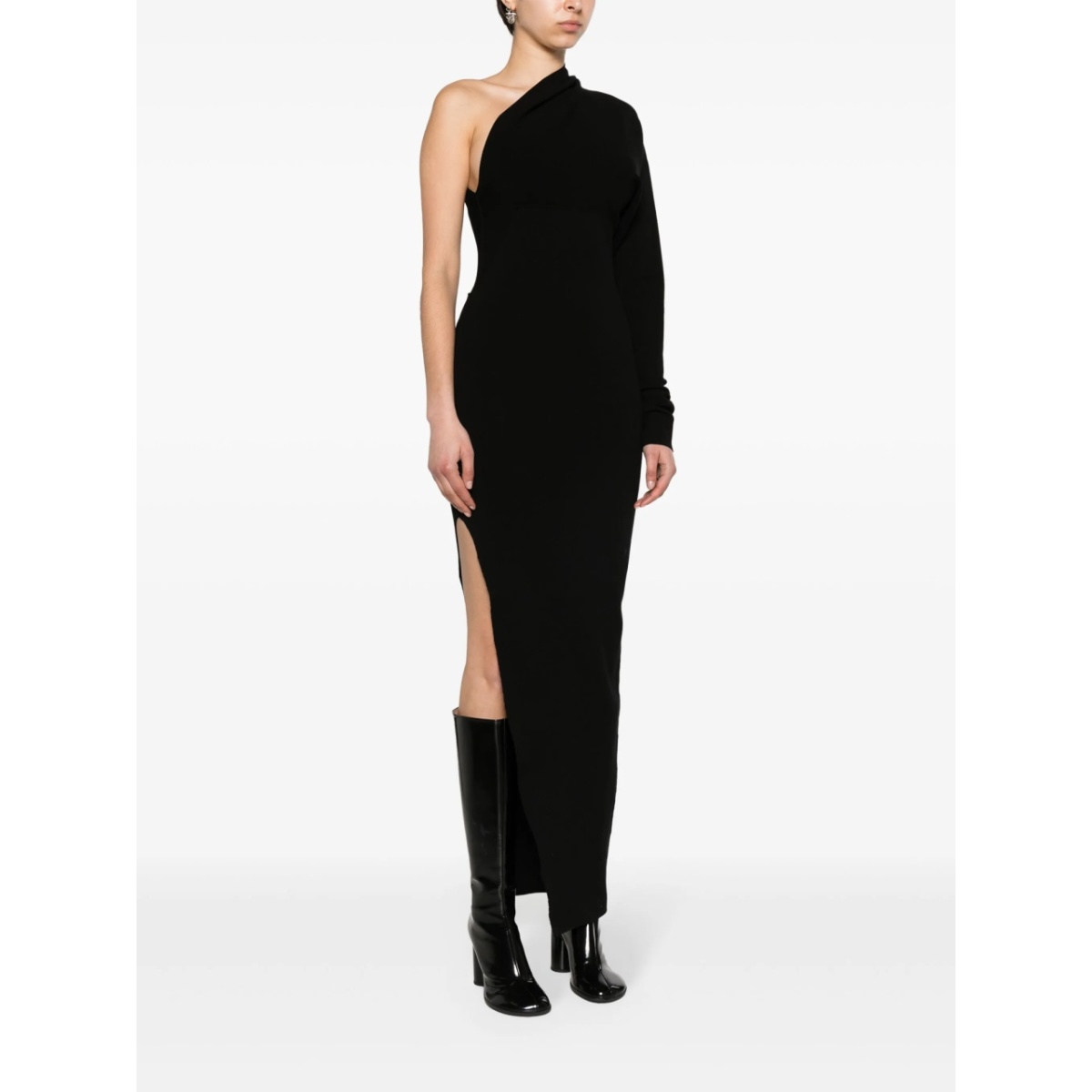 one-shoulder column maxi dress - Img 3