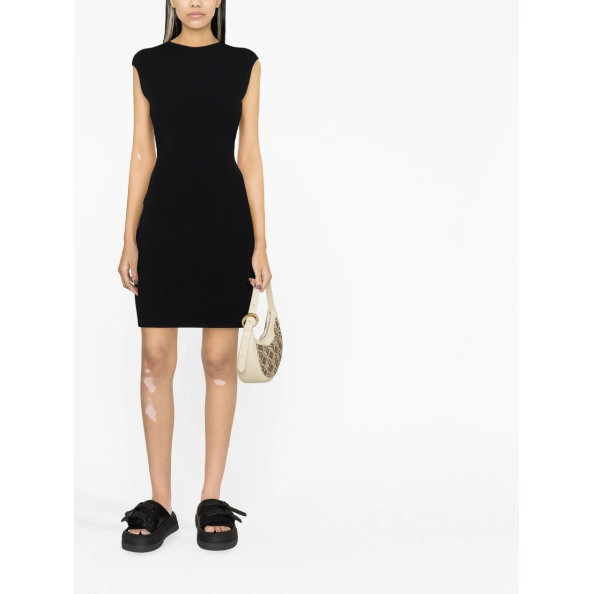 open-back sleeveless minidress - Img 2