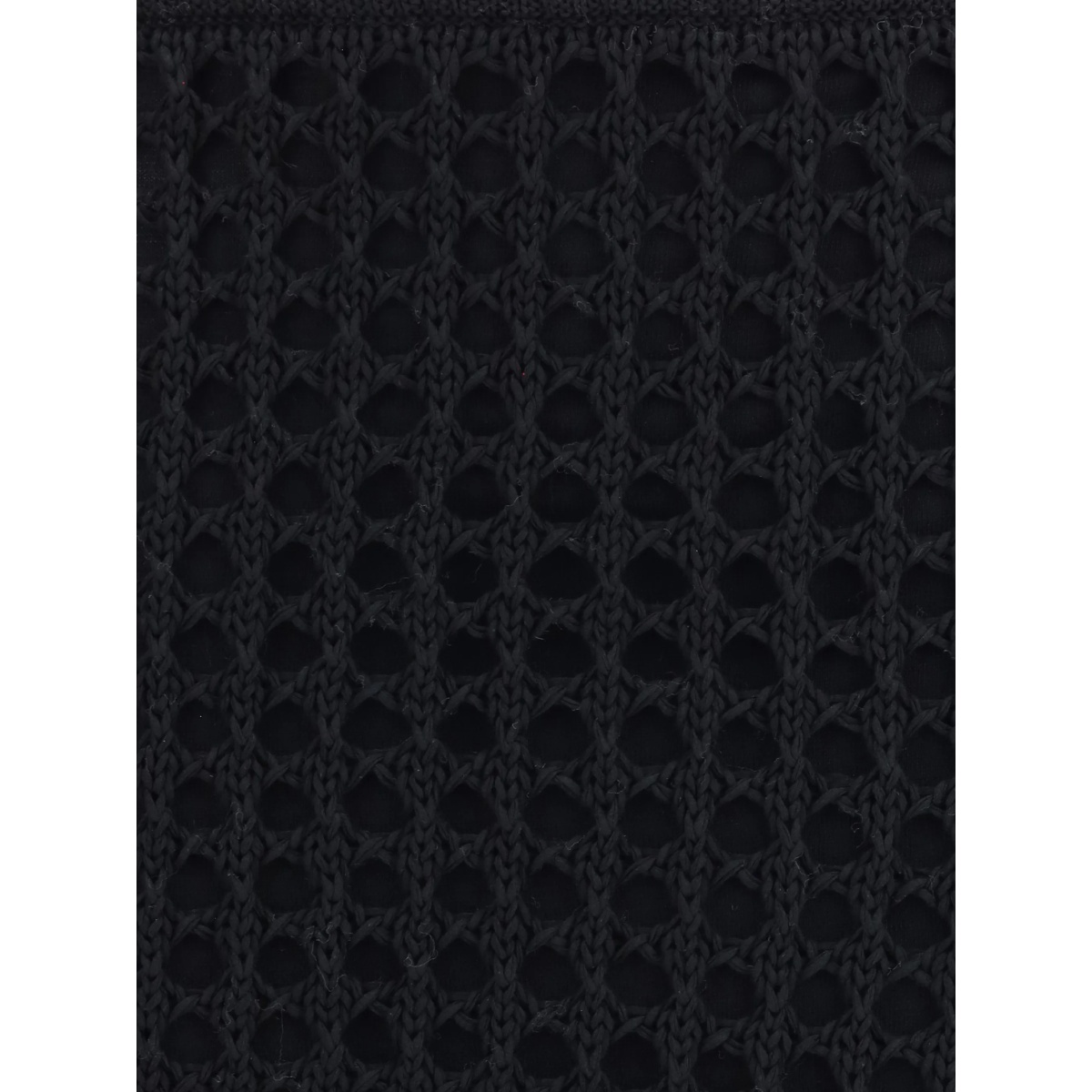 open-knit cotton skirt - Img 3
