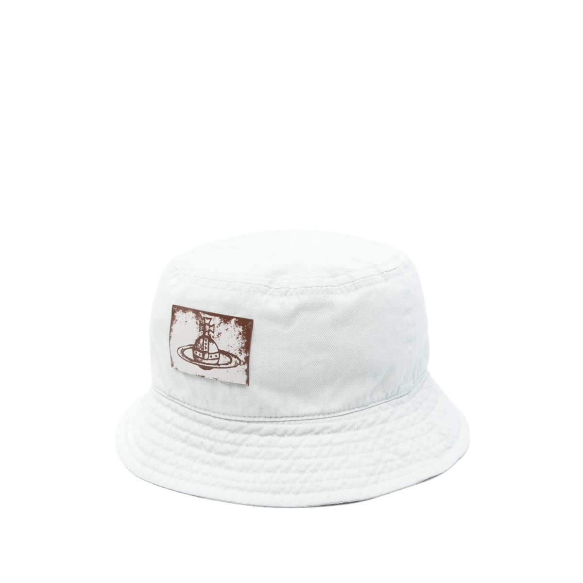 Orb-patch bucket hat