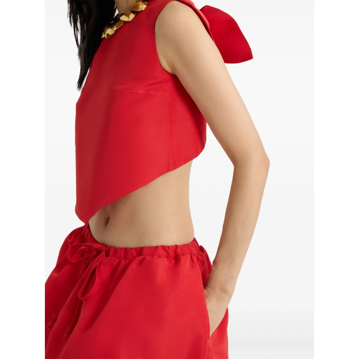 ottoman faille tank top - Img 4