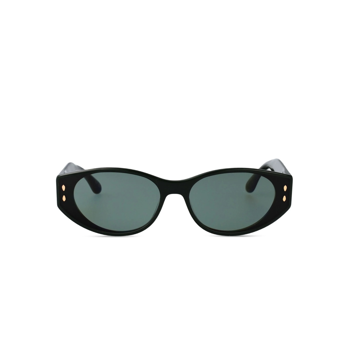 oval-frame sunglasses