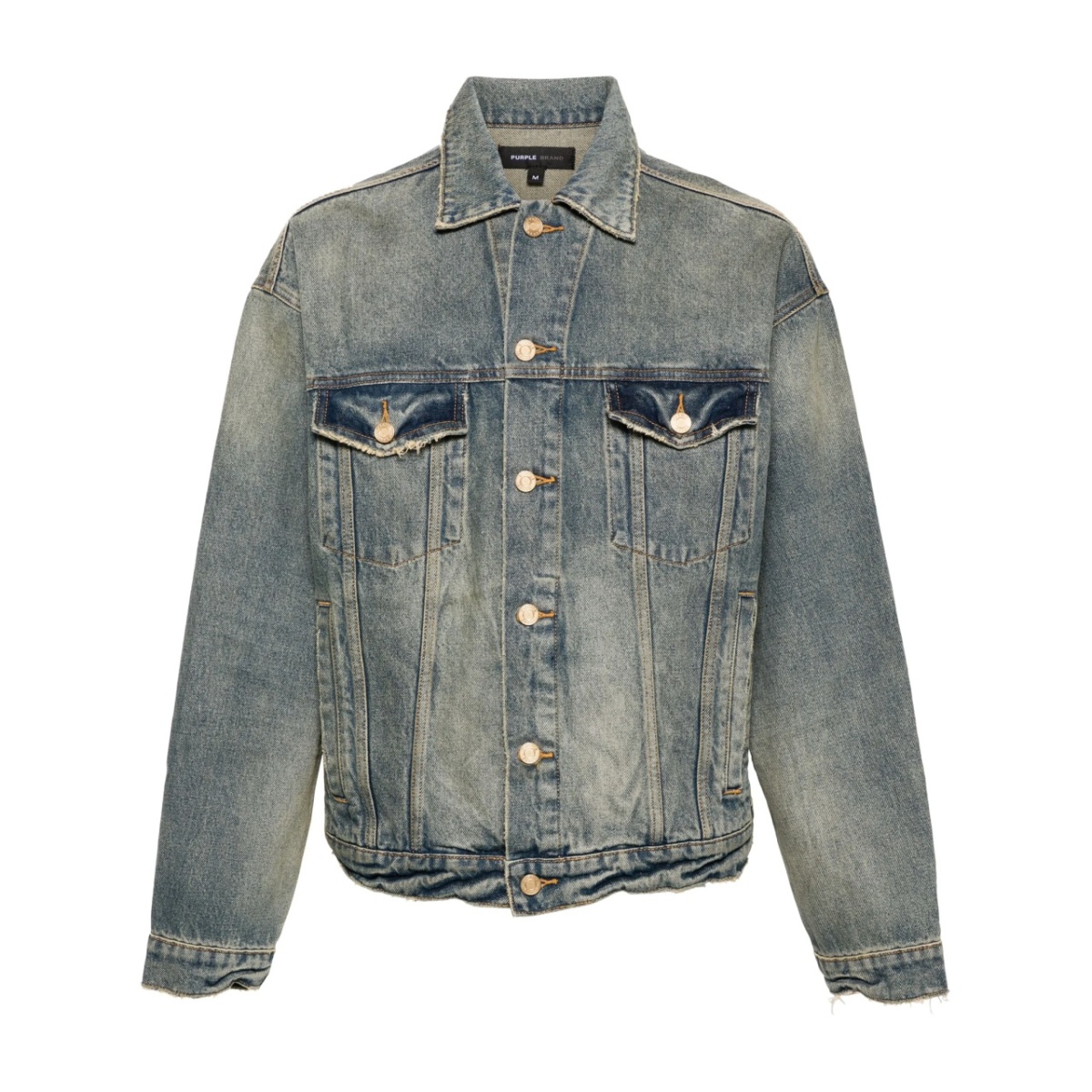 P027 Oversized denim jacket