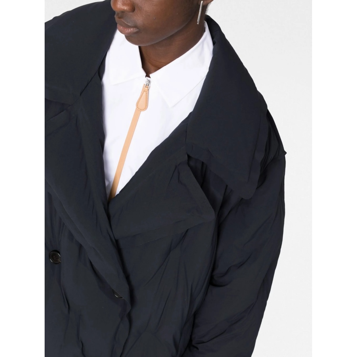 padded double-breasted coat - Img 3