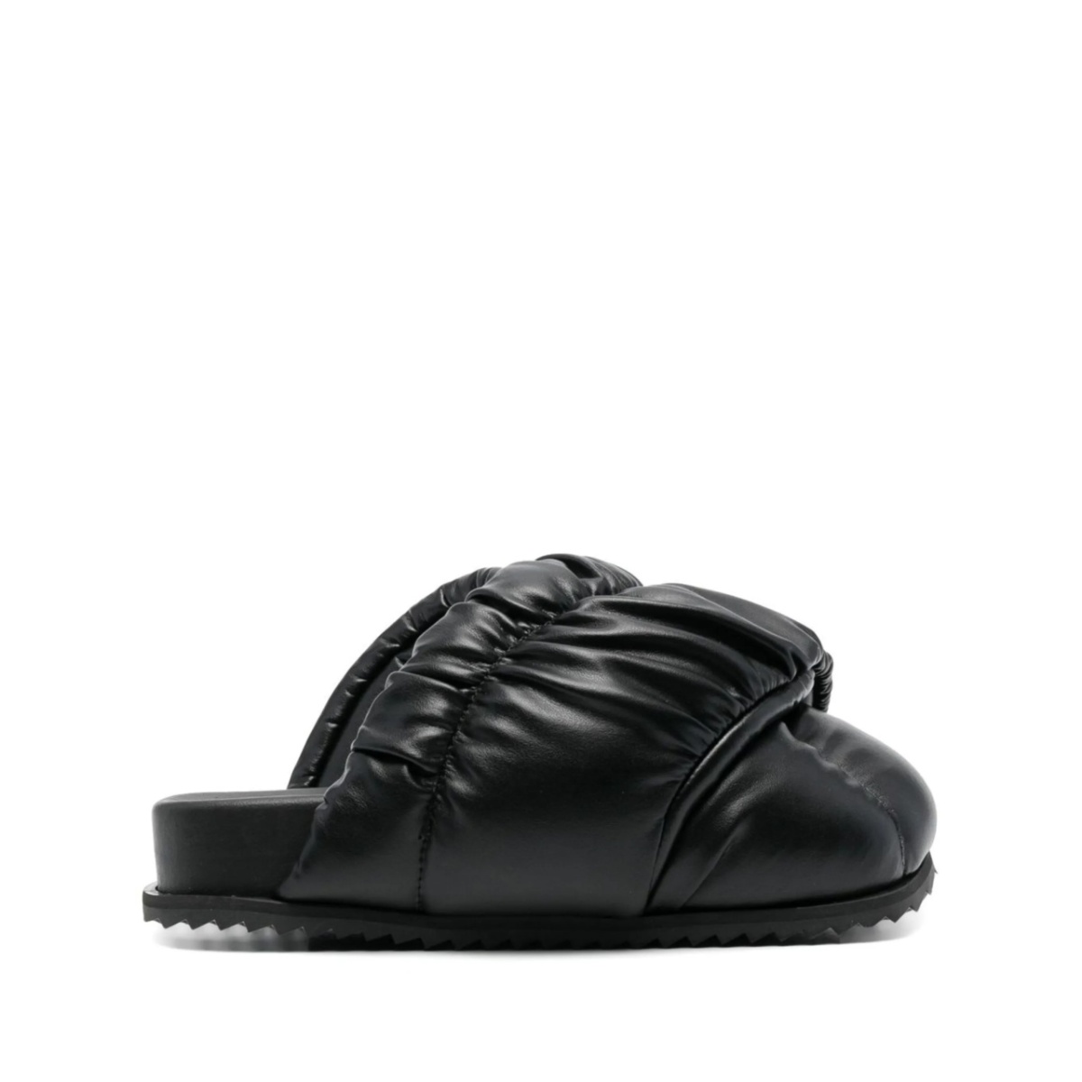 padded slip-on mules