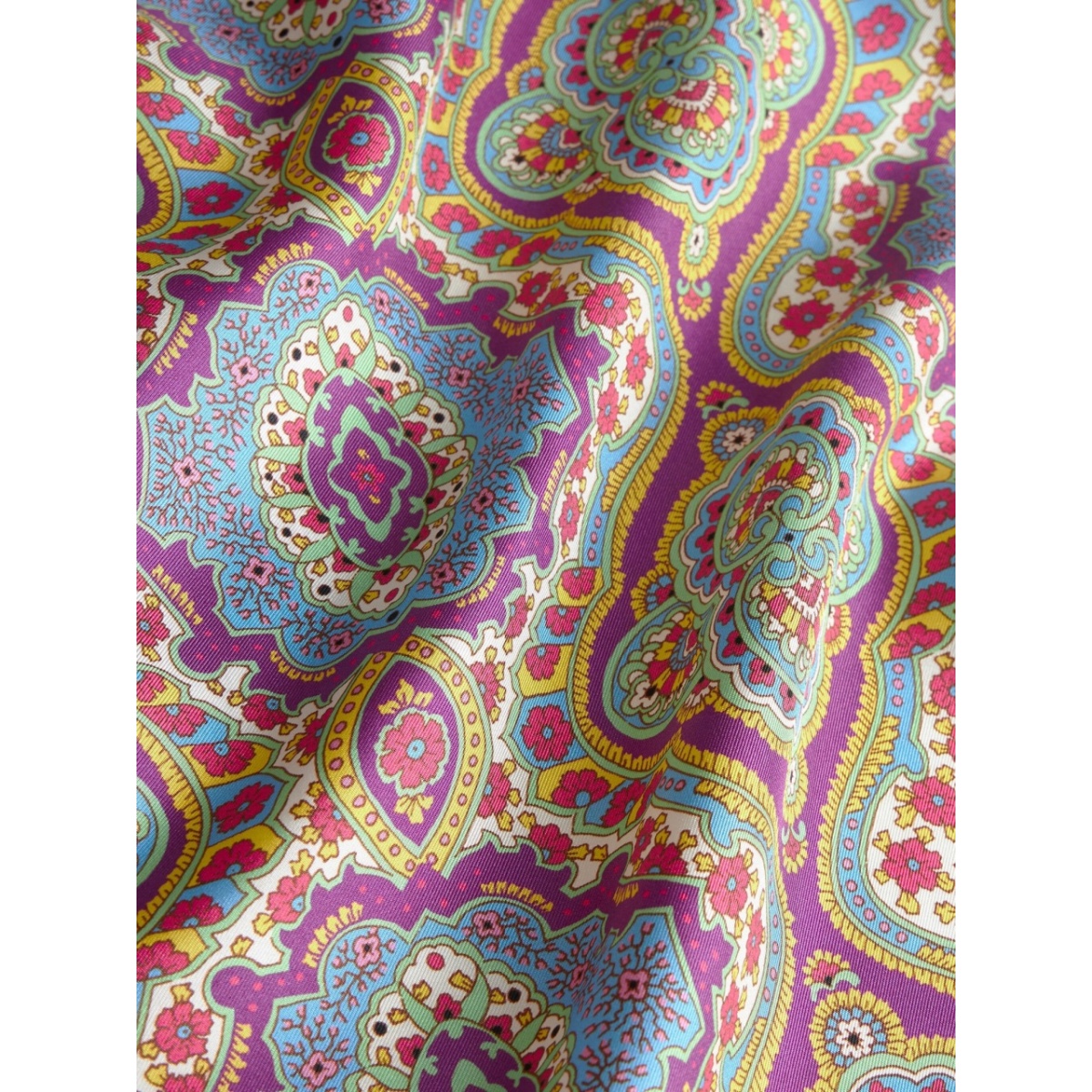 paisley-print silk shirt - Img 5