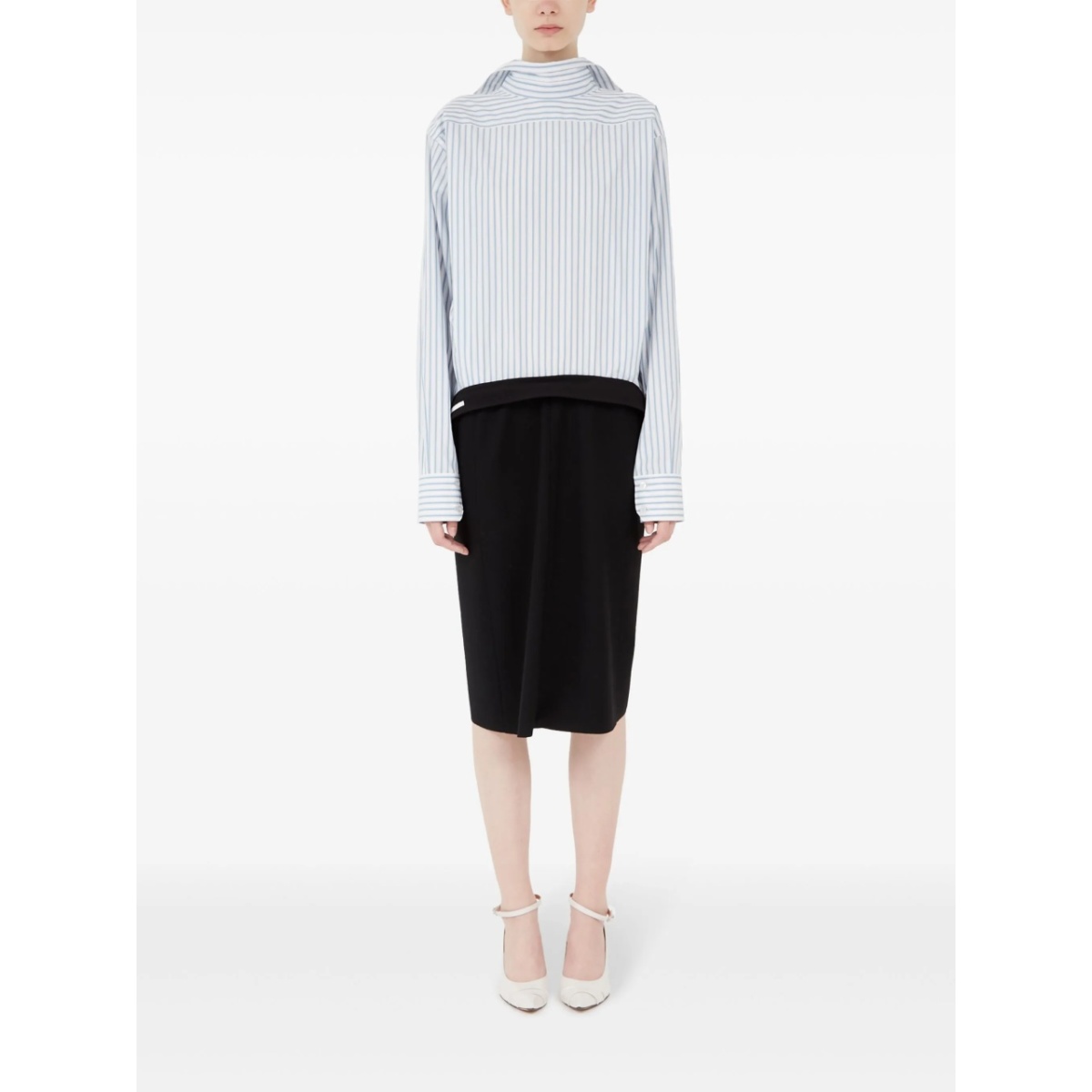 panelled midi dress - Img 2