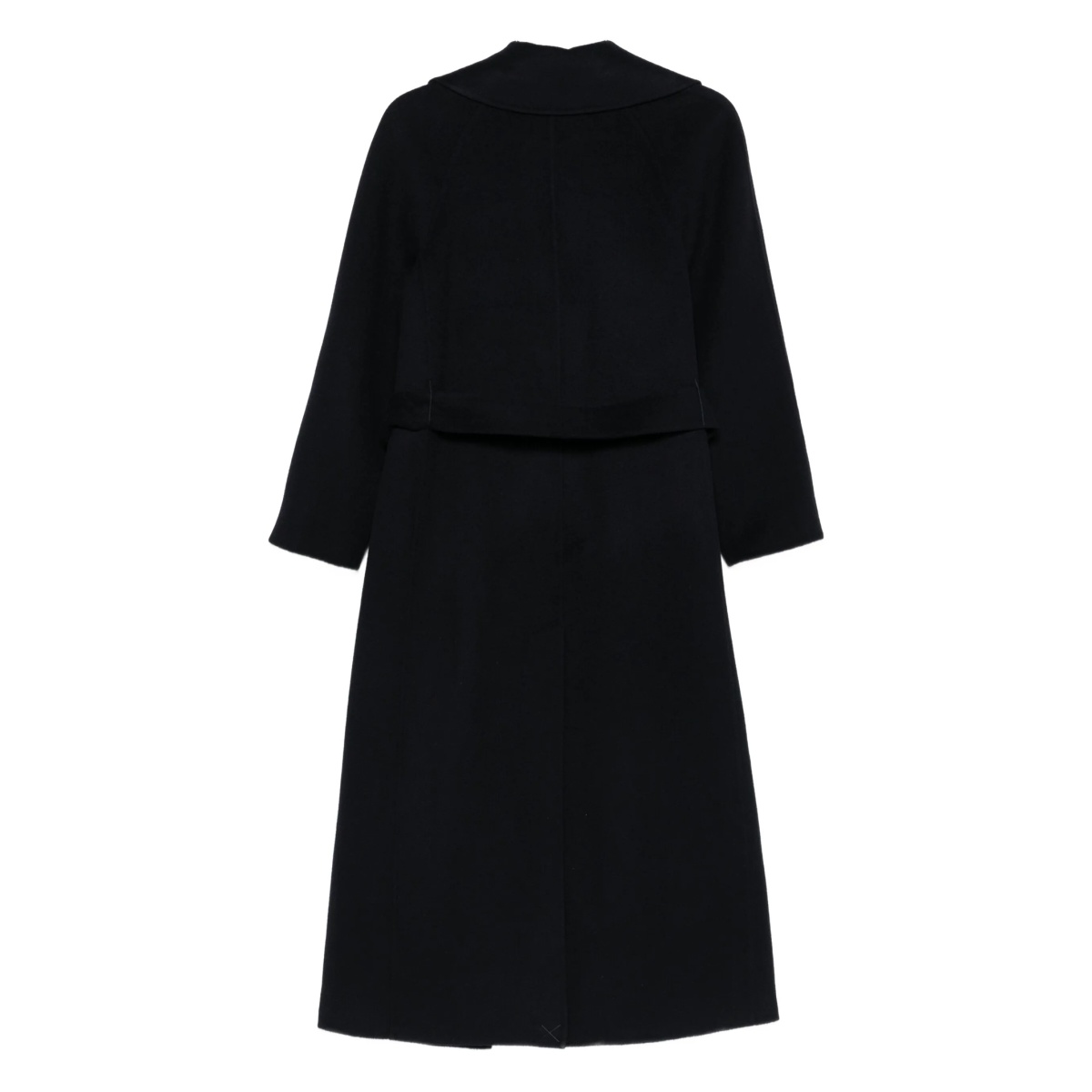 Paola belted wrap coat