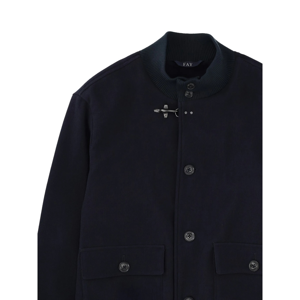 patch pocket wool jacket - Img 2