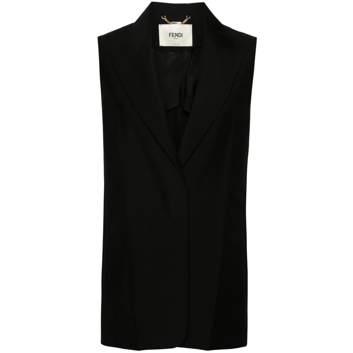 peak-lapel waistcoat