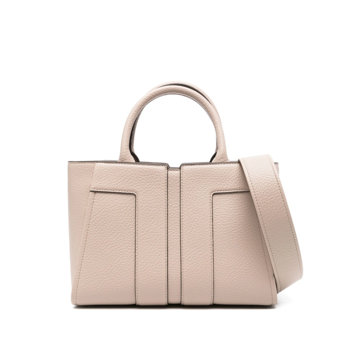 pebbled-texture tote bag