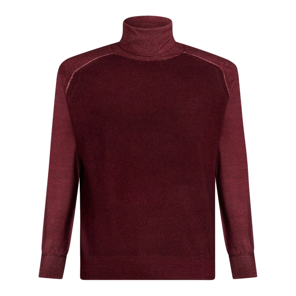 Pegaso-appliqué wool jumper