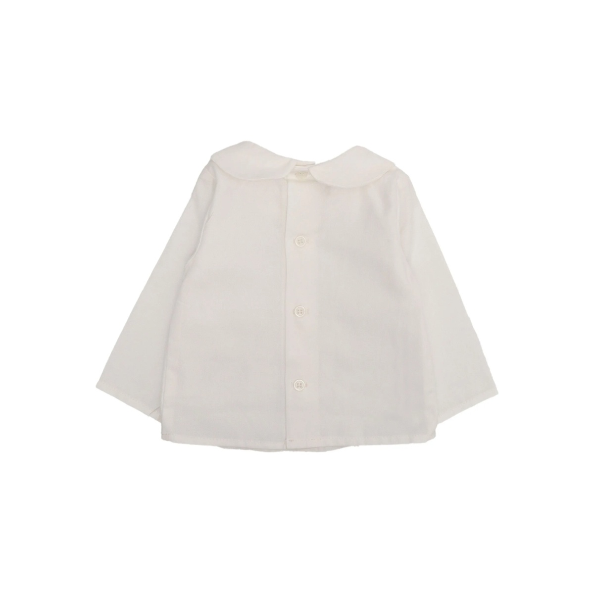 Peter-Pan collar cotton shirt - Img 2