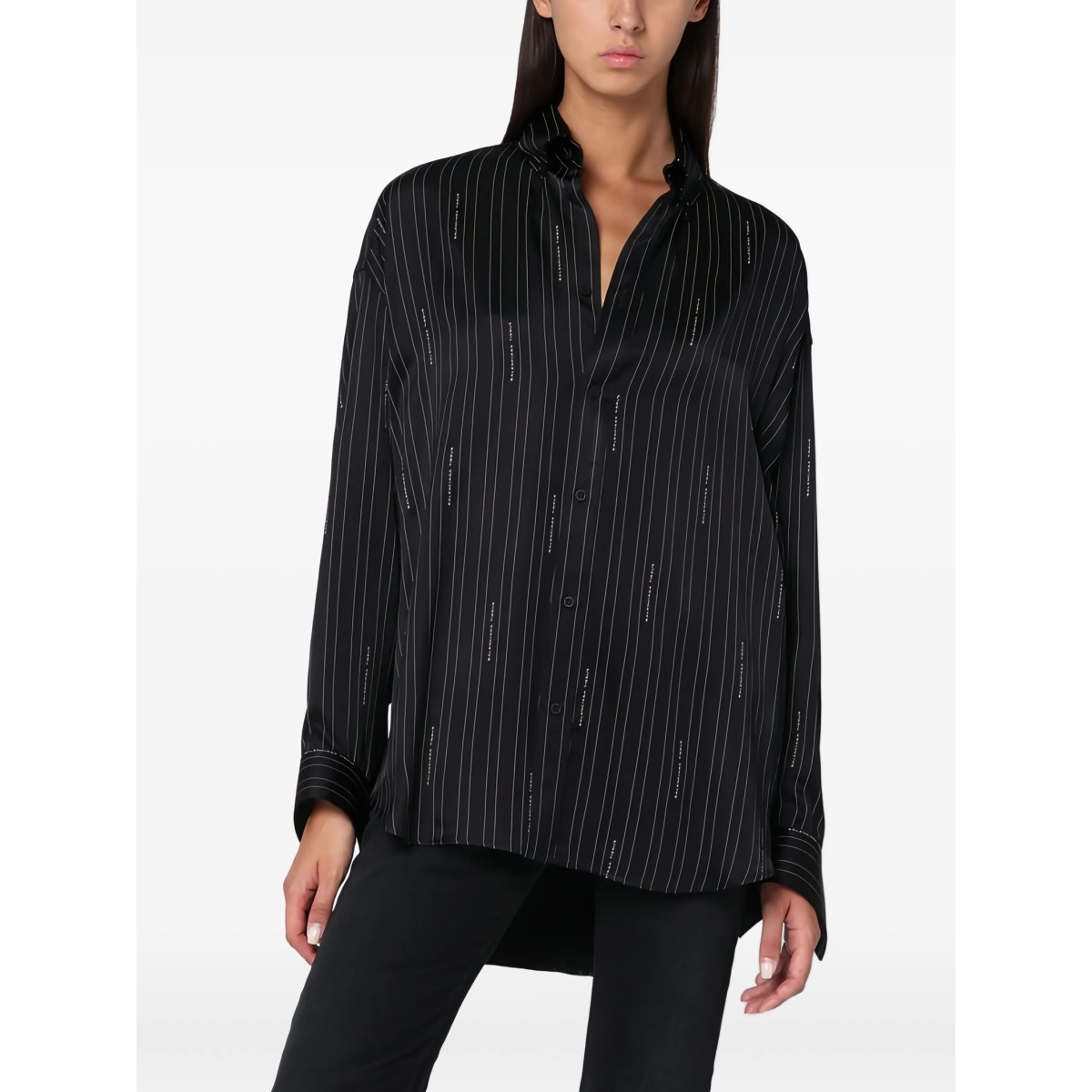pinstripe logo shirt - Img 3