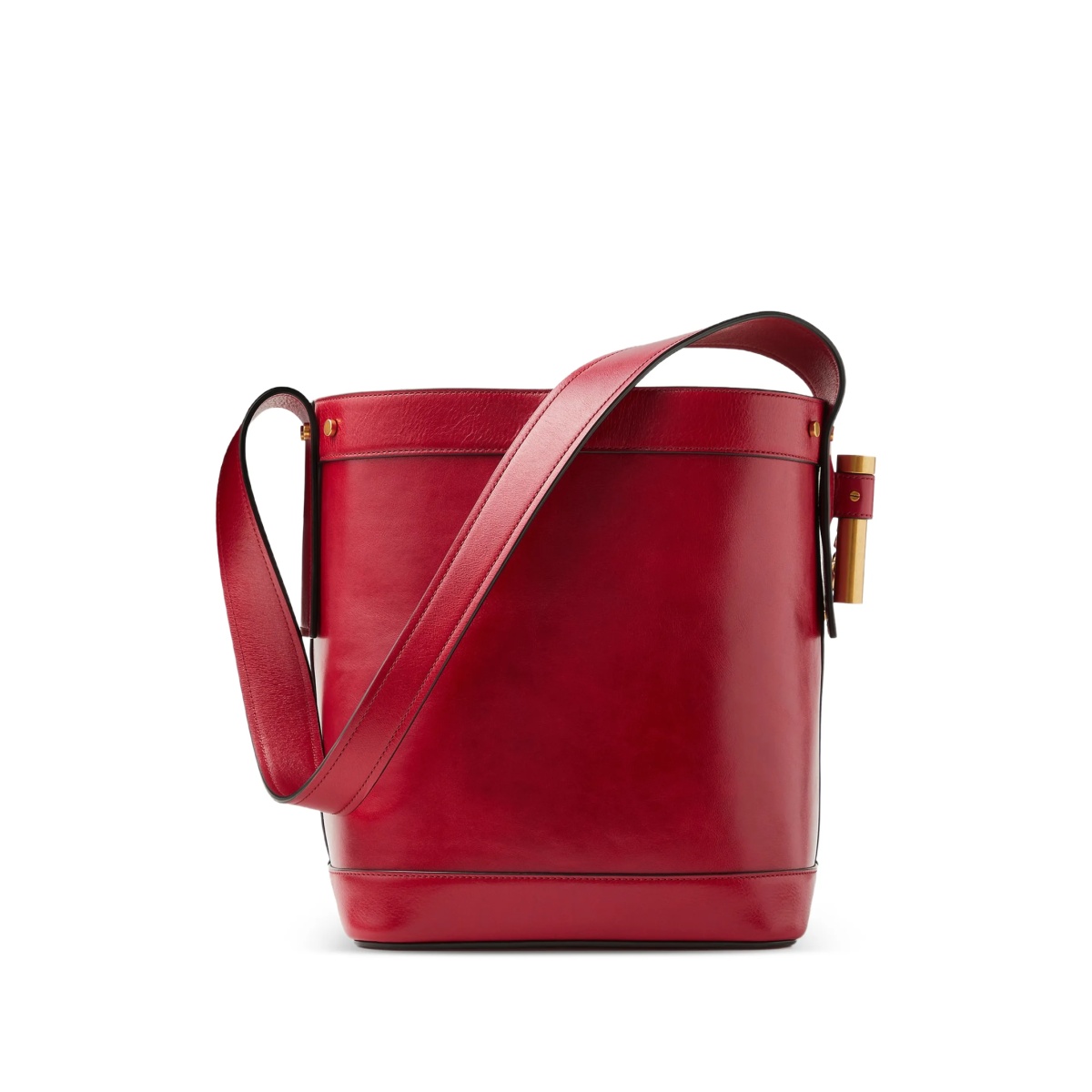 Pivot small leather bucket bag - Img 3